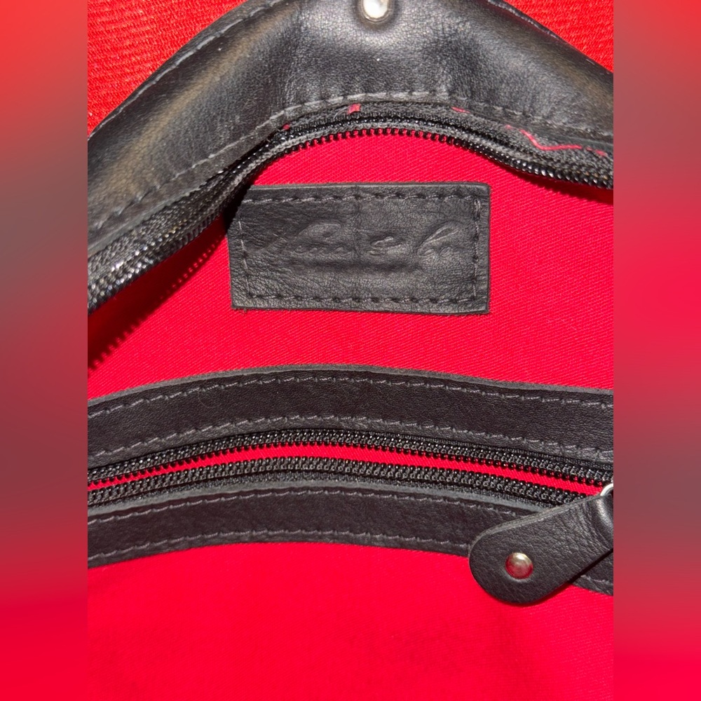 Nena & Co. OOAK Convertible Day Bag (Black) - Picture 5 of 7
